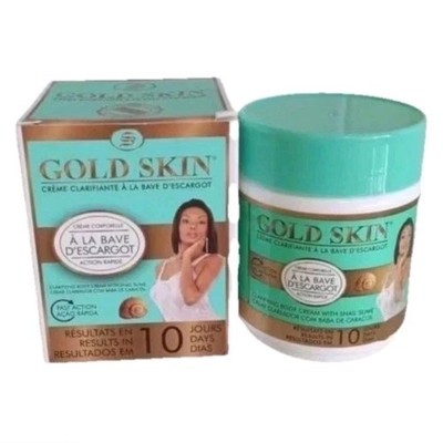 GOLD SKIN Snail Slime Face Moisturizer Day Treatment Cream Fast Action White