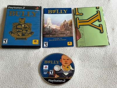 Bully (PS2, 2006) CIB black label complete with manual and map poster
