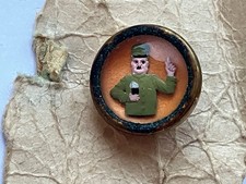 Vintage Guinness Advertising Button Approx 11mm