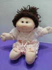 Coleco Cabbage Patch Kids Doll 13" Girl Brown Eyes & Hair