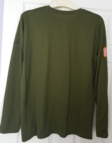 Nike Dri Fit Chicago Bears Salute to Service On Field Long Sleeve Green Shirt L - Picture 2 of 5