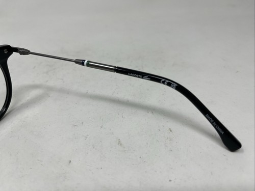 OCCHIALI DA VISTA LACOSTE EYEWEAR L2918 001 51-19-140 NERO LUCIDO +Q34 - Foto 7 di 8
