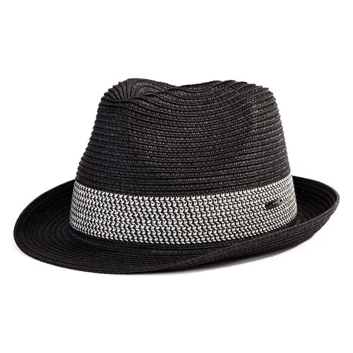 Packable Straw Fedora Panama Sun Summer Beach Hat Cuban Trilby Men Women 55-6...