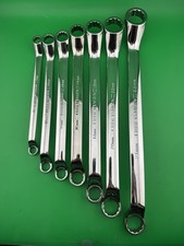 Craftsman Vintage Professional Metric 7 Piece Deep Offset Wrench Set 10-23mm Nos