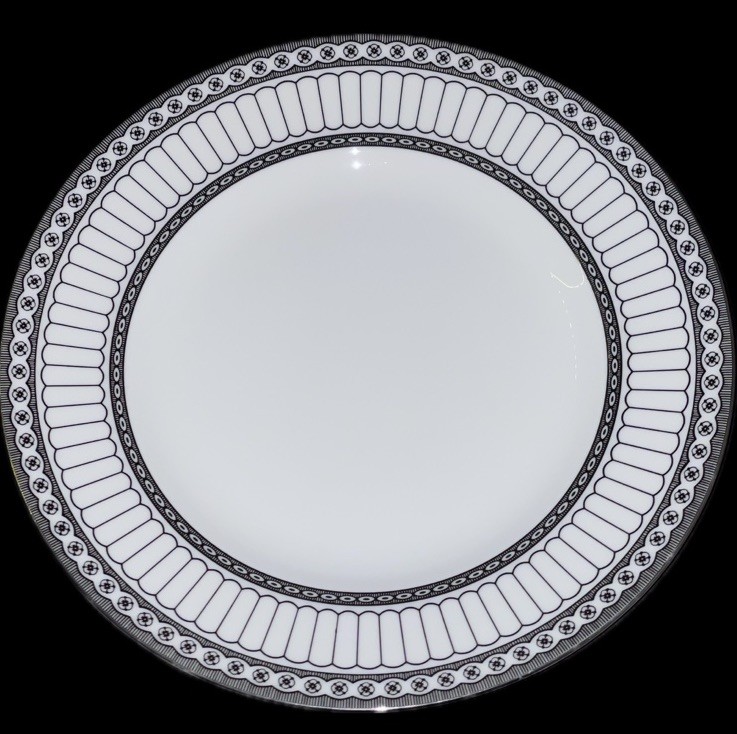 Wedgwood Contrasts Accent Salad Plate 8 1/8”Bone China England