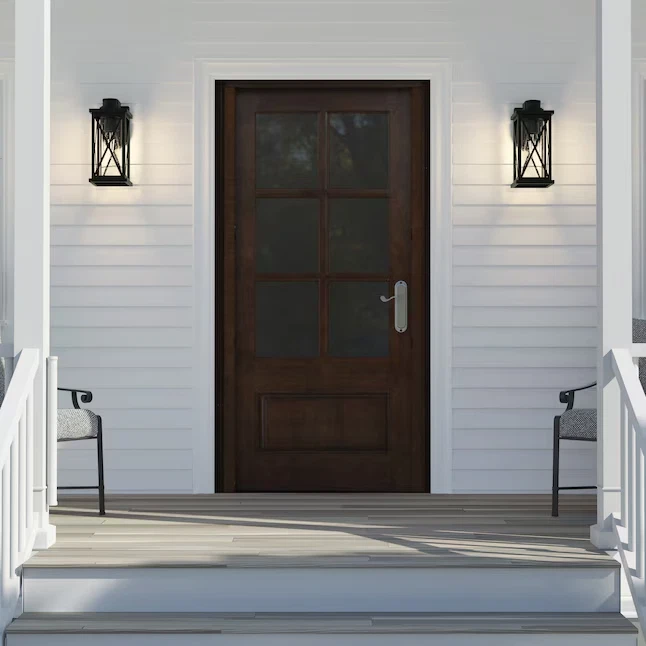 Linterna de pared exterior Quoizel 4145441 Saint Elias 1 luz - negra Foto 2 de 2