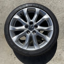 Mazda 3 6 Mk3 18 Inch Genuine Alloy Wheel With Tyre 215 45 18 Fits 2013 - 2018