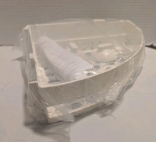 Corner Bathroom Shelf w/ Suction Cups- Space Saving White. Inochi. NEW