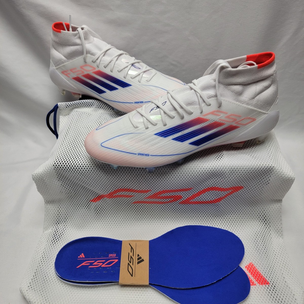 adidas F50 Elite Mid-Top FG Soccer Cleats Womens Size 10