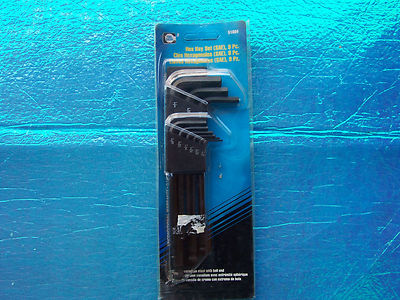 Nine Piece Hex Key Set Tool Cache 51684