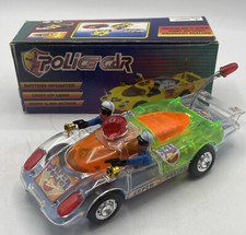 VTG Police Porsche With Driver Figs F805-3 HTF Rare battery Operated