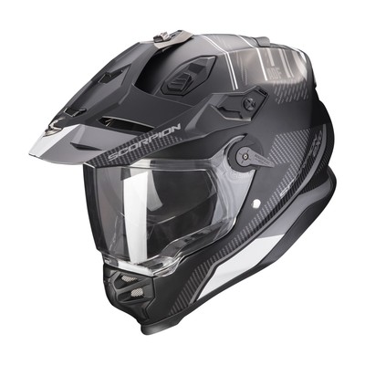 Scorpion ADF 9000 Air Desert Grau Trail Enduro Motorradhelm Sonnenblende Gr. L -