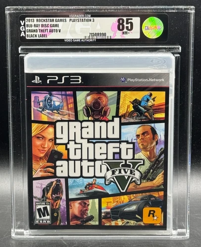 Grand Theft Auto V 5 PlayStation 3 PS3 Factory Sealed New VGA 85 Graded ROCKSTAR