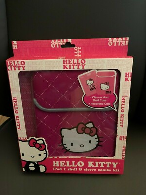 New Hello Kitty iPad 1 Shell & Sleeve Combo Kit