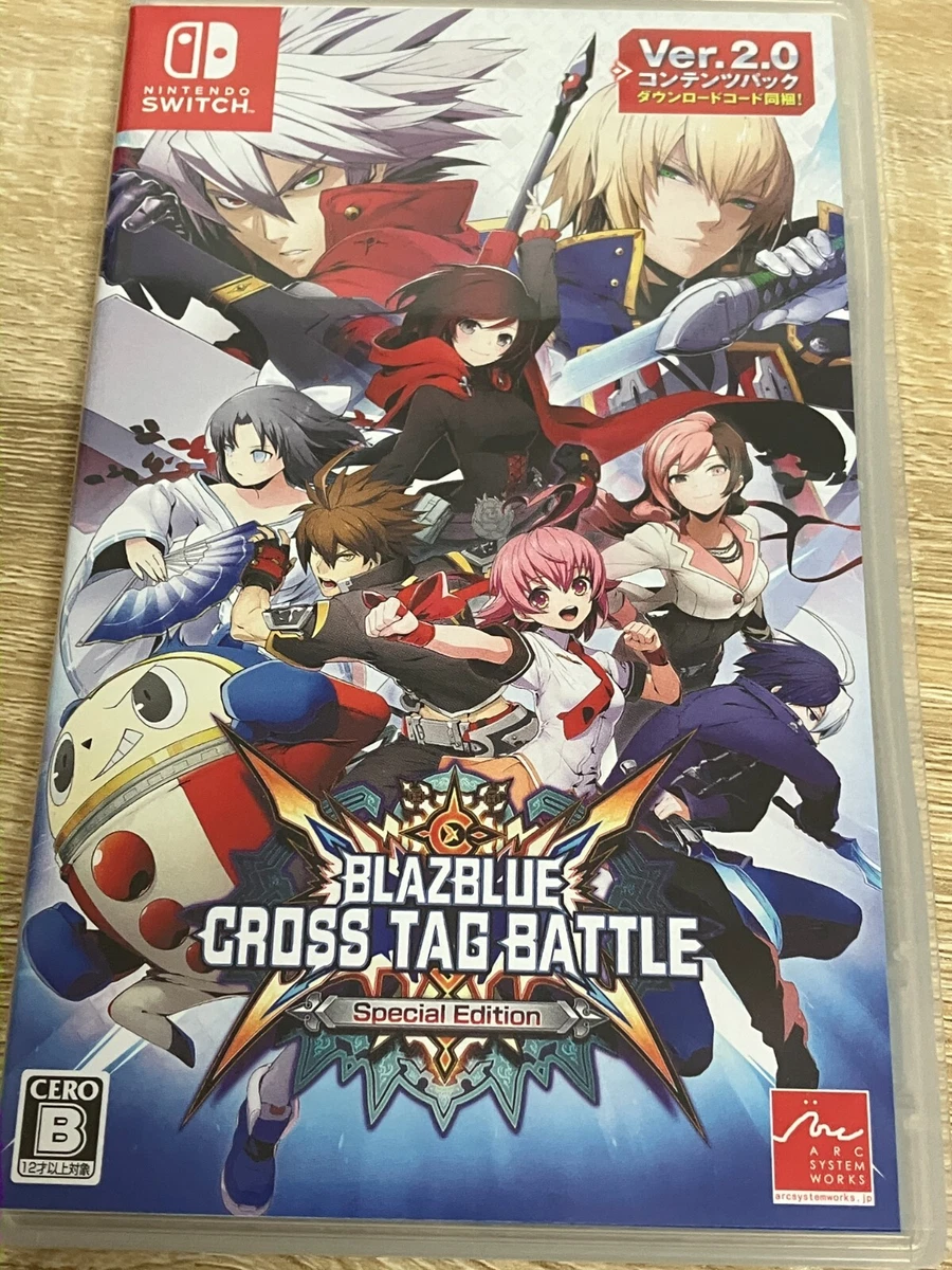 BLAZBLUE CROSS TAG BATTLE Special Edition Switch Japanese English