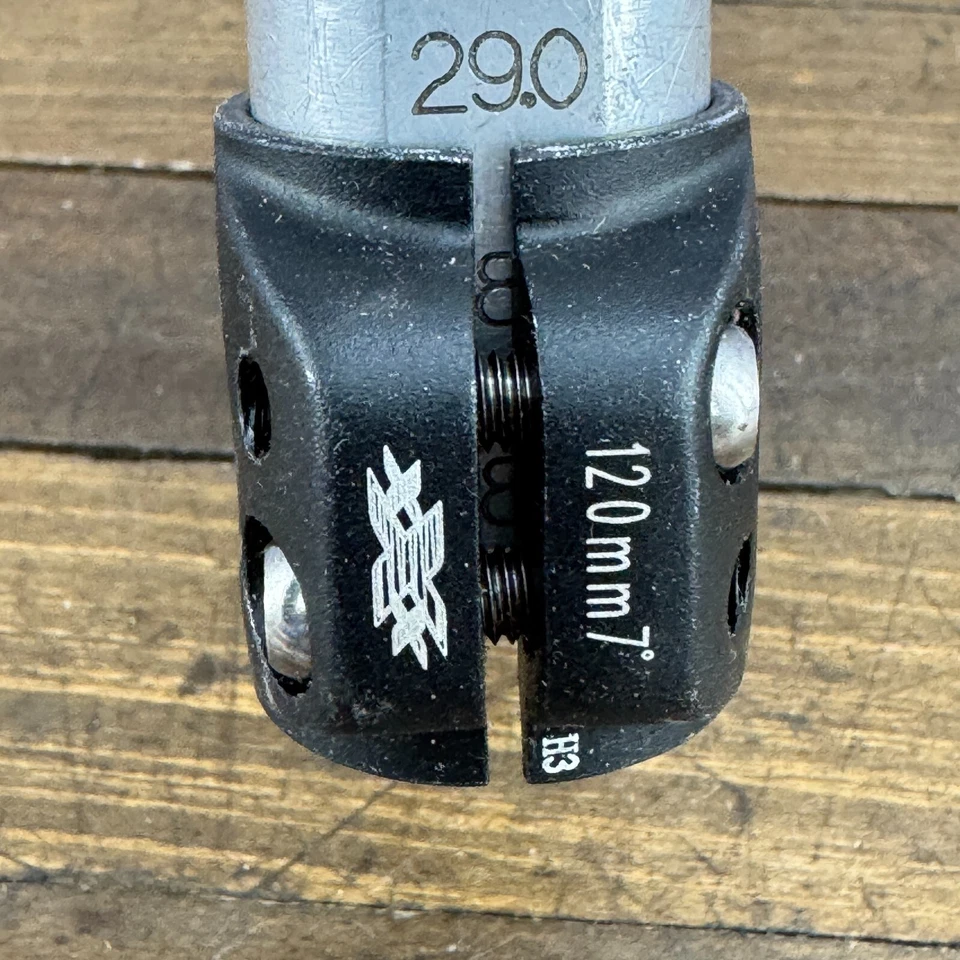 Vástago Bontrager XXX Lite 120 mm 1 1/8 pulgadas sin rosca 31,8 Lite Triple X 2014 aleación Foto 3 de 4