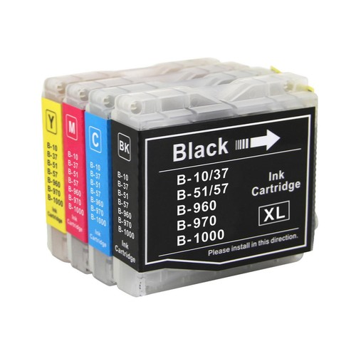 D&C Cartouche d'encre Compatible pour Brother LC-123 LC123 XL pour
