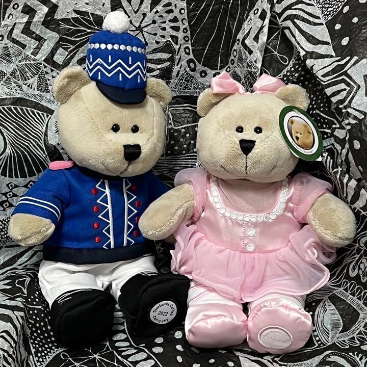 Starbucks Japan Holiday 2022 Bearista Christmas Bear Doll Limited