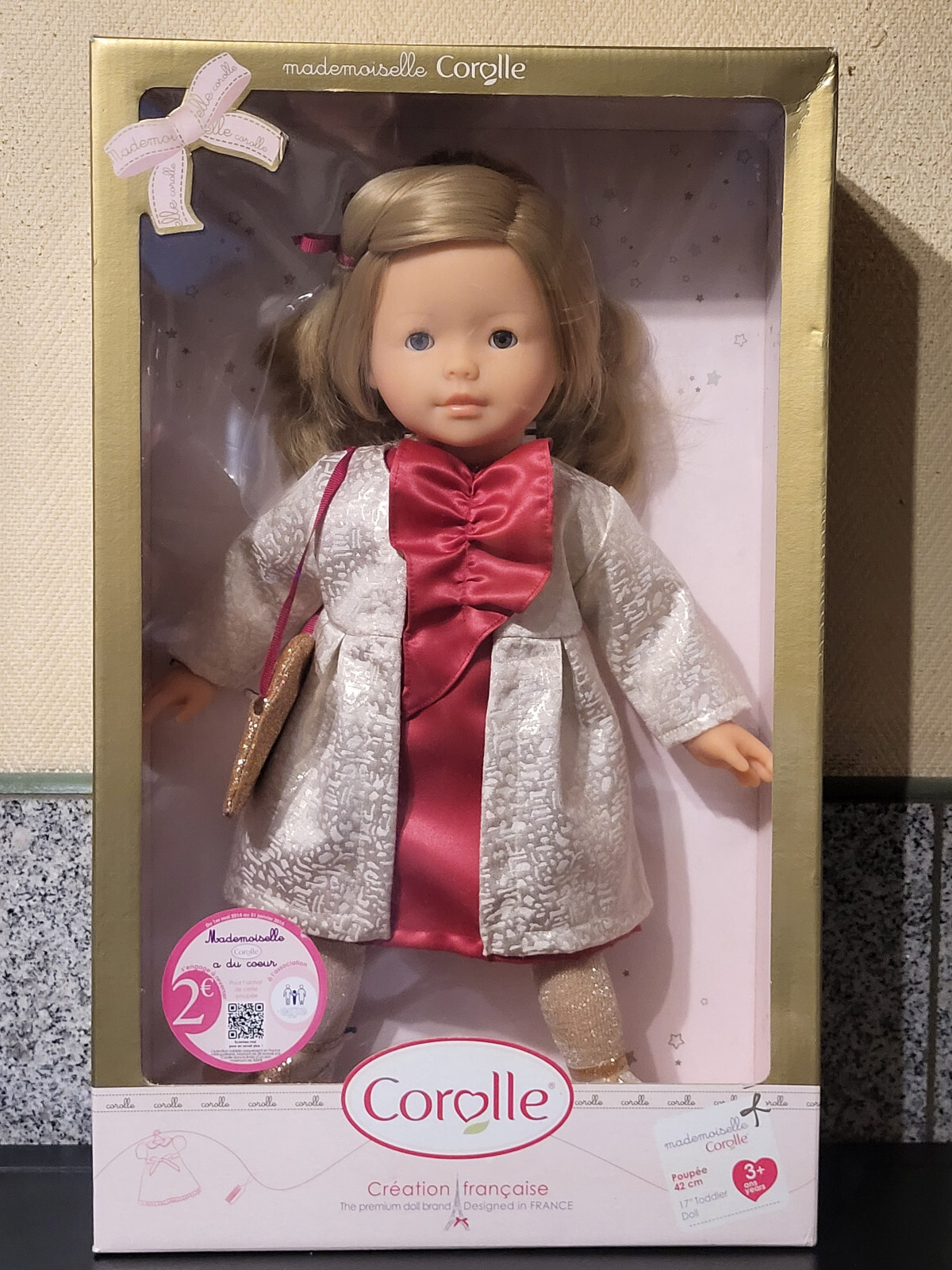 Poupée Corolle Mademoiselle Astrid 42 cm collection 2013 en boîte neuve