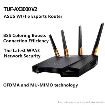 ASUS TUF Gaming AX3000 V2 Dual Band WiFi 6 Router Forwarding 2.5