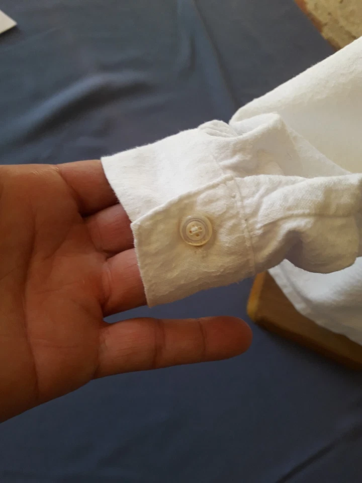 N03 ANCIENNE BRASSIERE ou blouse Bébé en flanelle de coton T. 18m/2ans - Photo 4/4