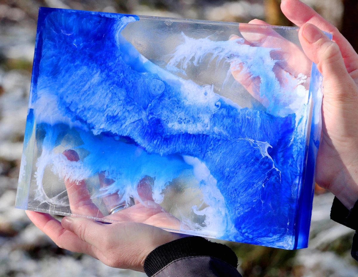 Glass best sale cast resin
