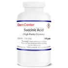 Succinic Acid, High Purity, 99.9%, 100 grams
