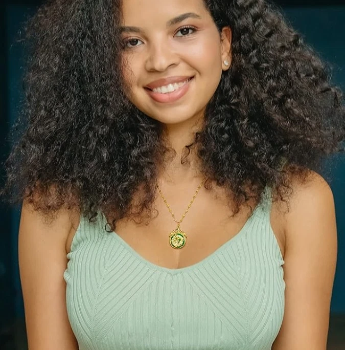 Genuine Green Jade Pendant Plated 24k Gold Carved Dragon Good Fortune Necklace - Image 3 of 4