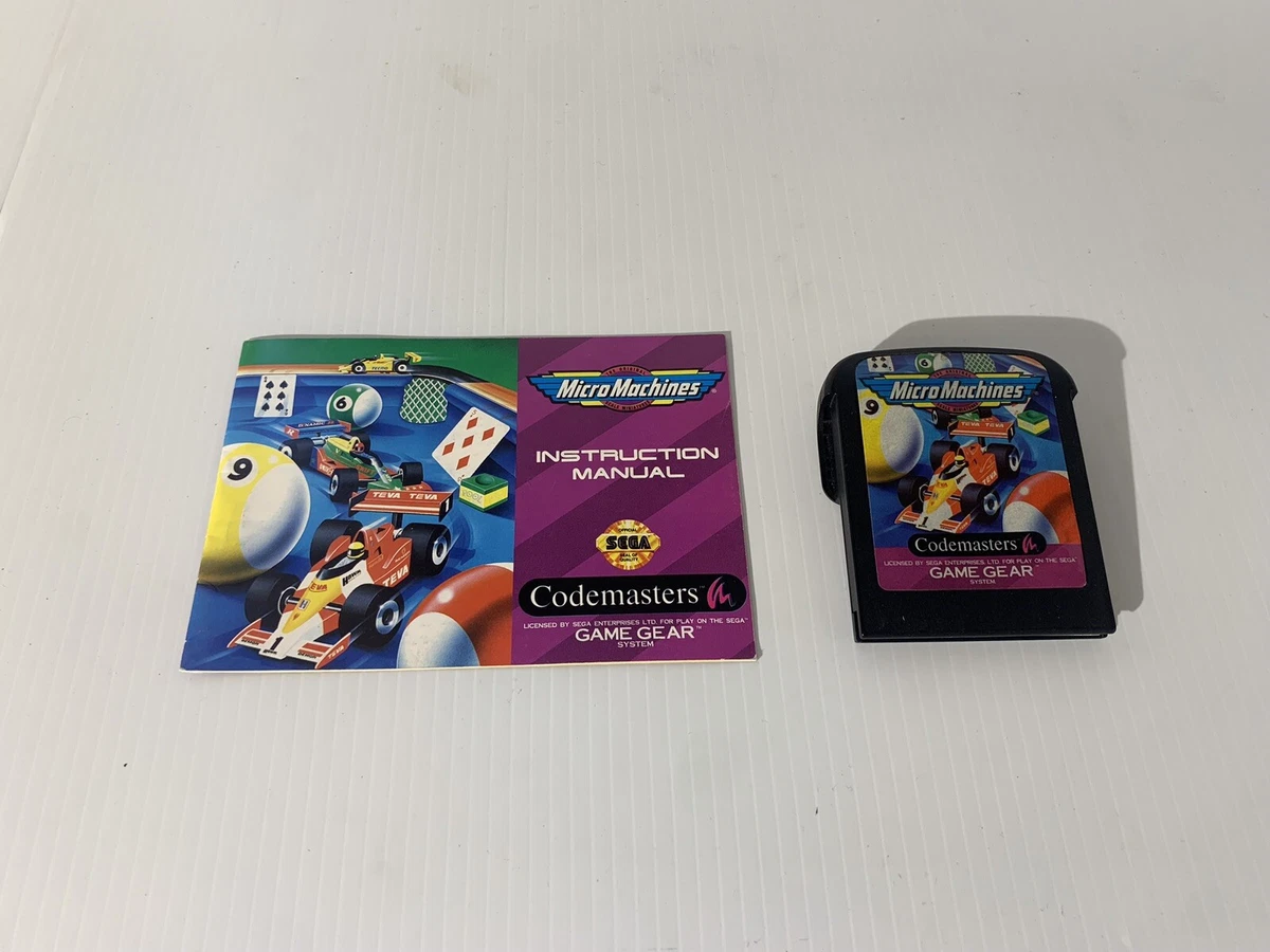 Micro Machines - SEGA Game Gear - PAL - Cartouche Seule - Très Bon Etat Micro Machines - SEGA Game Gear - PAL - Cartouche Seule - Très Bon Etat
