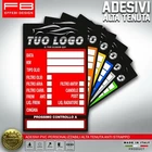 Car Cutting PVC Heavy Duty Oil Change Sticker Labels CUSTOMIZABLE