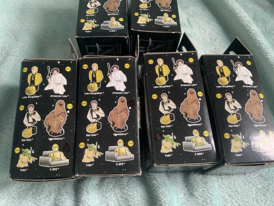 Star Wars Bust Ups Gentle Giant Ltd Series 1 Full Set Sealed 2004 - Image 3 of 4