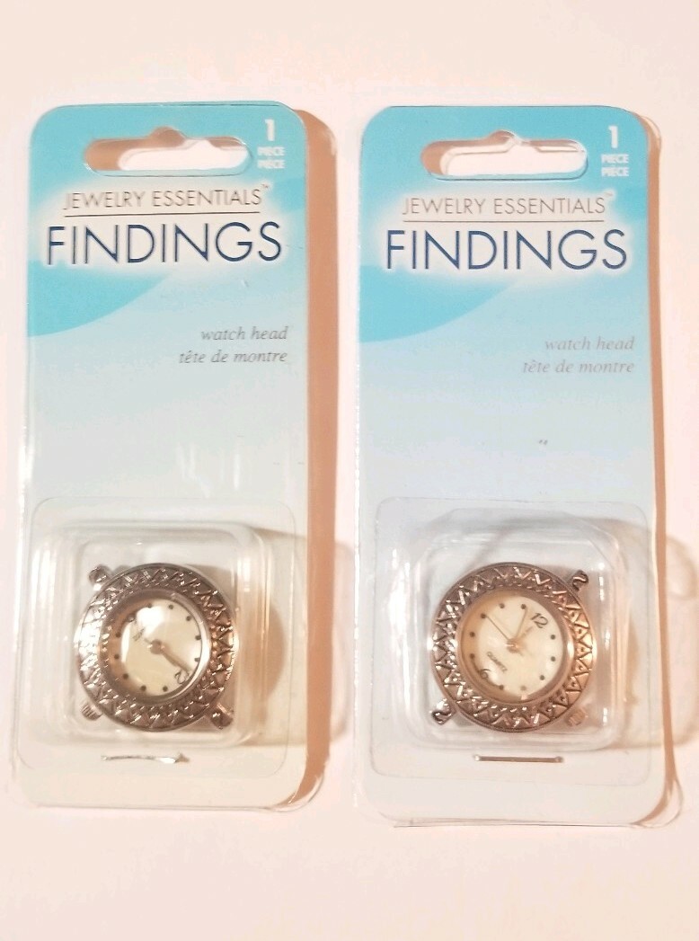 Jewelry Essentials Findings Watch Heads 2 pk eBay