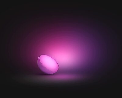 Philips Hue GO V2 Portable LED Light with Bluetooth, White and
