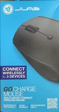 JLab GO Charge Multi-Device Compact Wireless Mouse - BRAND NEW