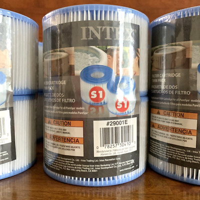 Genuine Intex Filter-Cartridge Item No. 29001E - 12 Pieces