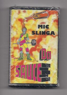 DA SAUCE - Mic slinga SEALED Cassette rare 1994 Rap - King Goody 