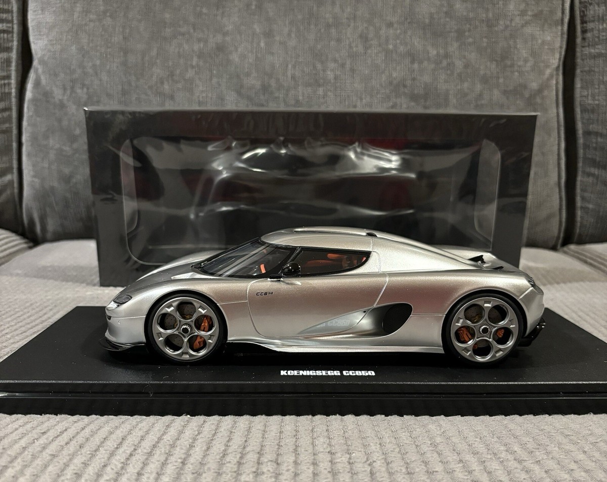 1/18 GT Spirit Koenigsegg CC850 Silver Limited Edition Gt452