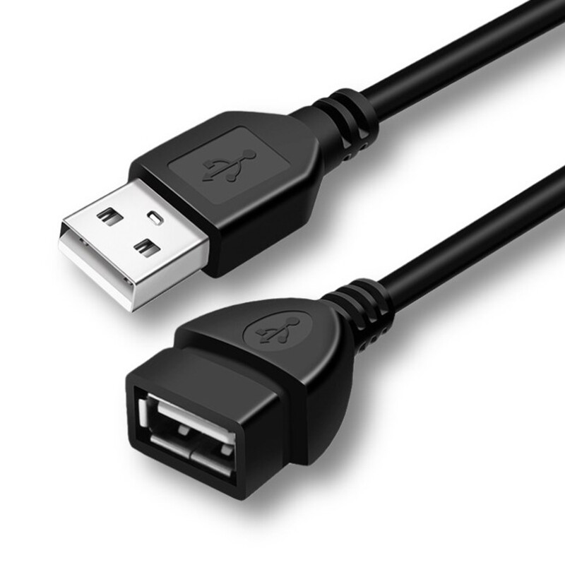 High-Speed USB 2.0 Extension Cable 0.6m 1m 1.5m Data Sync Charging Wire
