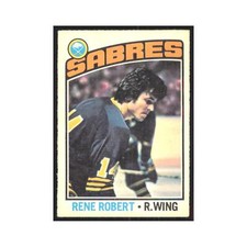 1976 O-Pee-Chee Rene Robert Buffalo Sabres #42