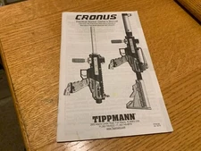 New Tippmann Cronus Marker Gun Owners Manual  Cincinnati Ohio #1 Paintball Store