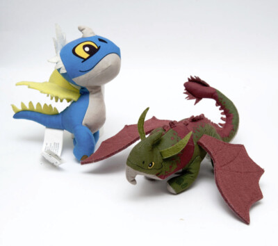 Dreamworks Drachen Dragons Drachenzähmen 2 Figuren Stofftiere