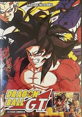 DRAGON BALL GT Vol 1 DVD Español Latino SPANISH 35 EPISODIOS New