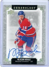  2018-19 Chronology Franchise History Autographs #FH-MO-RH Rejean Houle G