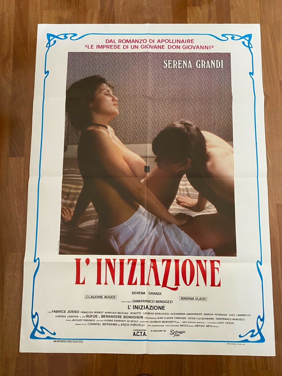 Z, MANIFESTO,2F Poster ,LINIZIAZIONE,SERENA GRANDI 1986,APOLLINAIRE SEXY  EROS | eBay