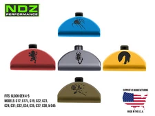 for Glock 17 19 Gen 4-5 Grip Frame Slug Plug Aluminum Black Engraved Outdoors