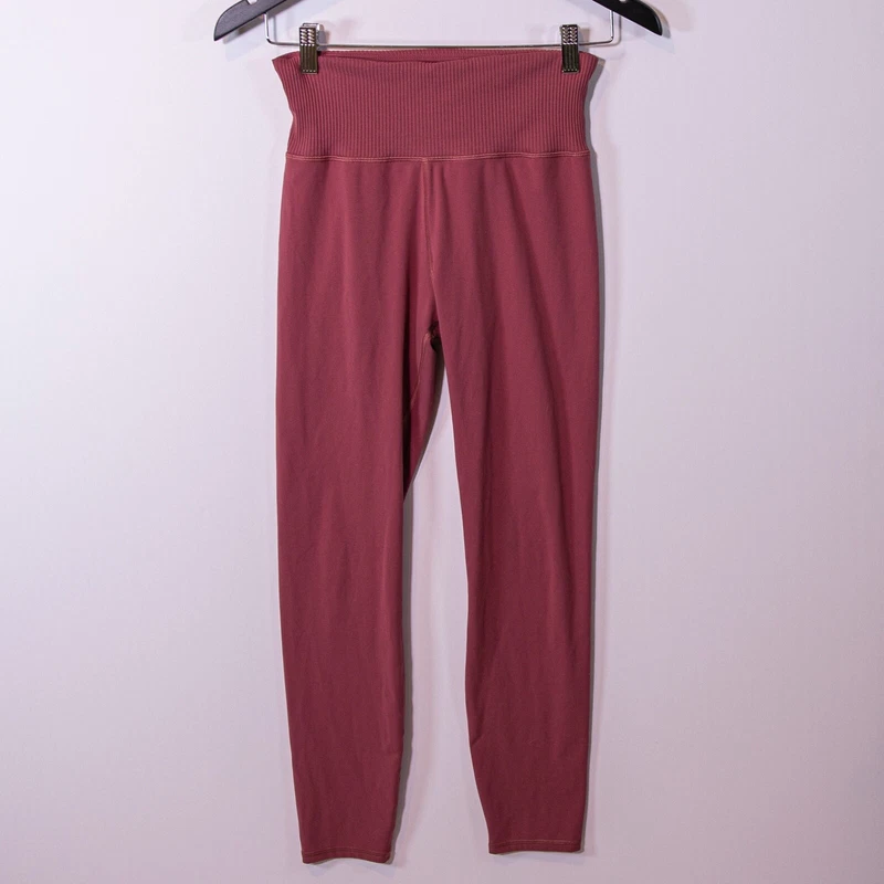 vuori rib studio performance high waisted athletic leggings