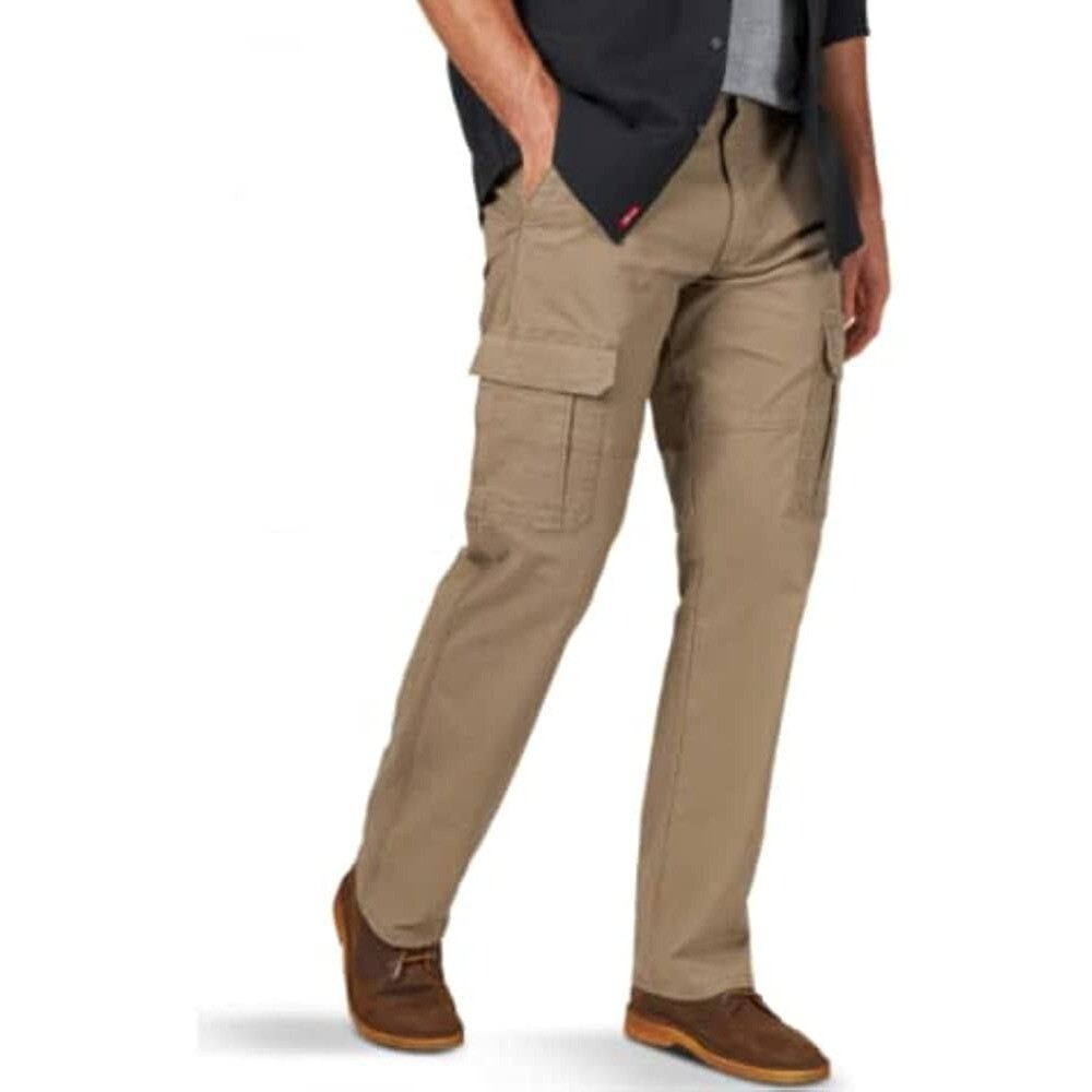 Men's Wrangler Relaxed Fit Flex Cargo Pants 38