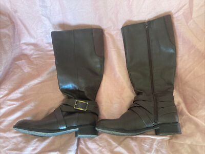 Life Stride Sensor Womens  Boots - Brown Size US 9M- Simply Comfort