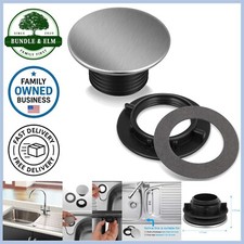 Kitchen Faucet Hole Cover Stainless Steel Sink Tap Hole Cover Brushed Nickel