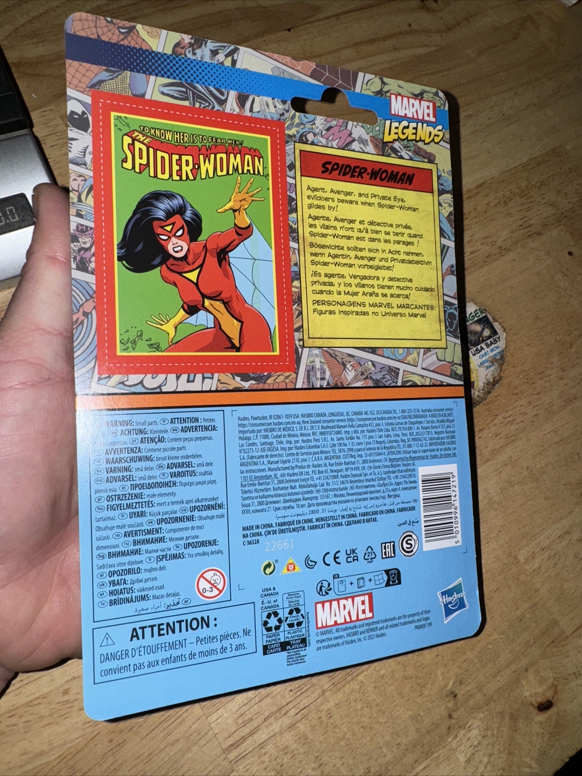 Spider Woman Toy Super Hero Marvel Comic Kenner Hasbro DC Girl Home Office Decor